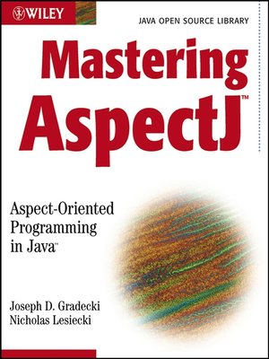 cover image of Mastering AspectJ